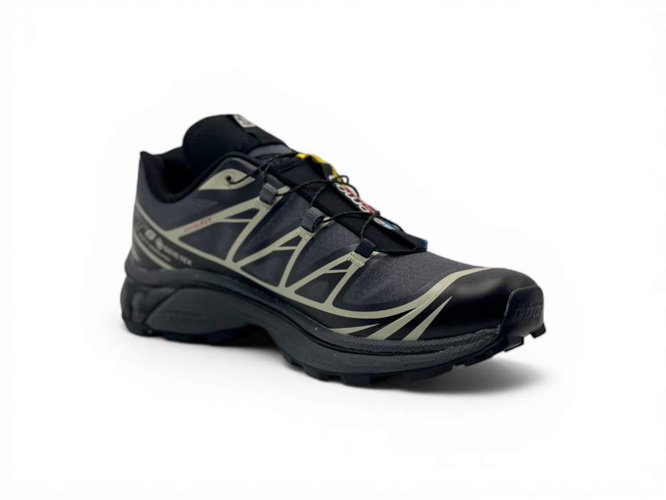 Кроссовки Salomon XT-6 GORE-TEX  Series 'Black/Lunar Rock'
