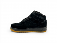 Nike Air Force 1 Mid Suede 'Black Gum' Winter 