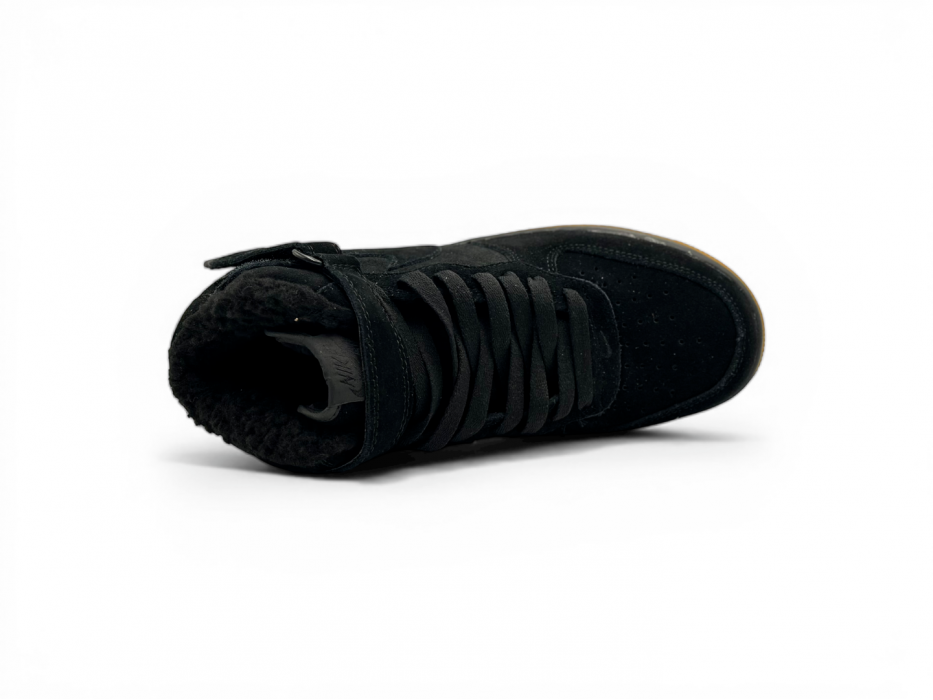 Nike Air Force 1 Mid Suede 'Black Gum' Winter 