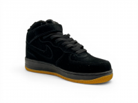 Nike Air Force 1 Mid Suede 'Black Gum' Winter 