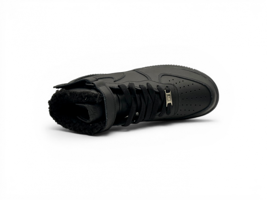 Nike Air Force 1 Mid '07 'Triple Black' Winter 