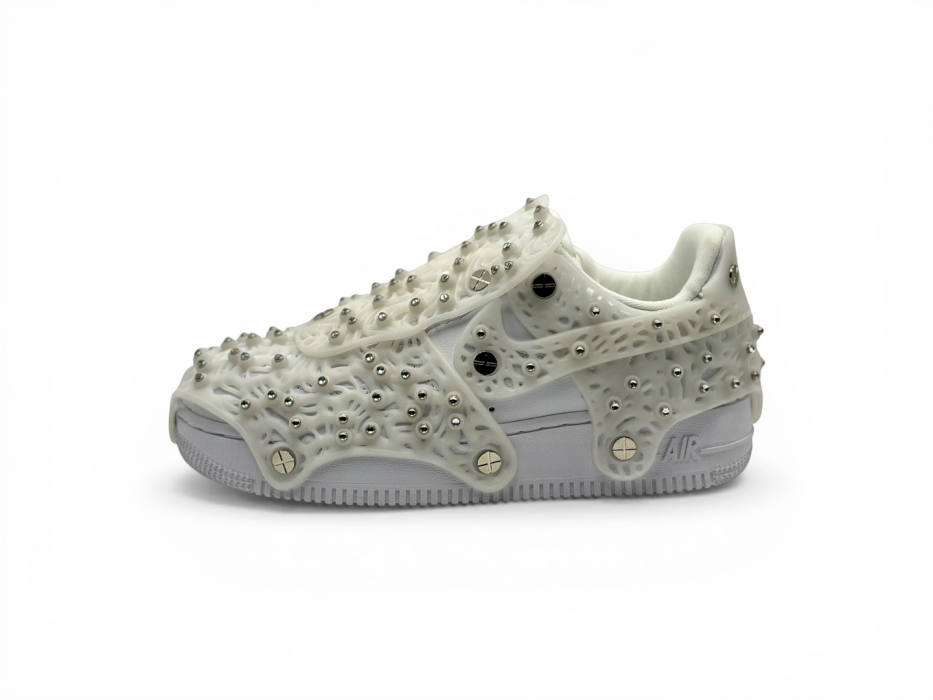 Кроссовки Nike x Swarovski Air Force 1 LXX 'White'