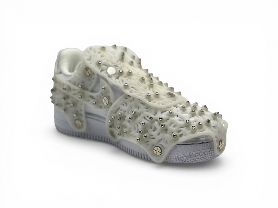 Кроссовки Nike x Swarovski Air Force 1 LXX 'White'