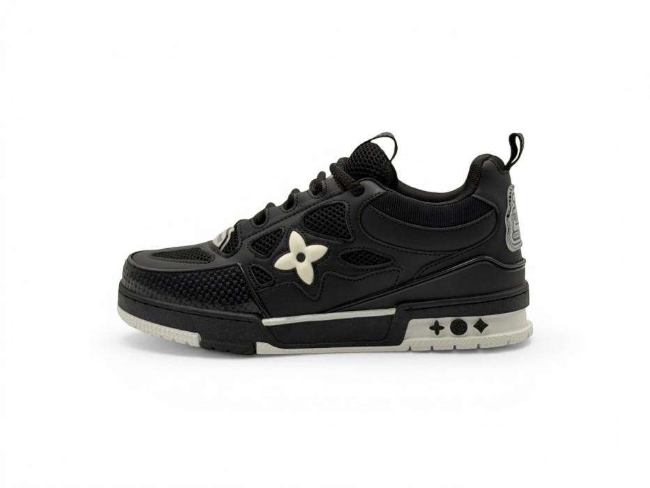 Кроссовки Louis Vuitton Skate Sneakers 'Black/White'