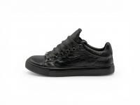 Кроссовки Balenciaga Arena Leather Sneakers Low 'Black'