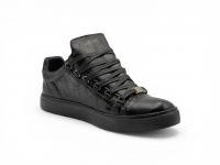 Кроссовки Balenciaga Arena Leather Sneakers Low 'Black'