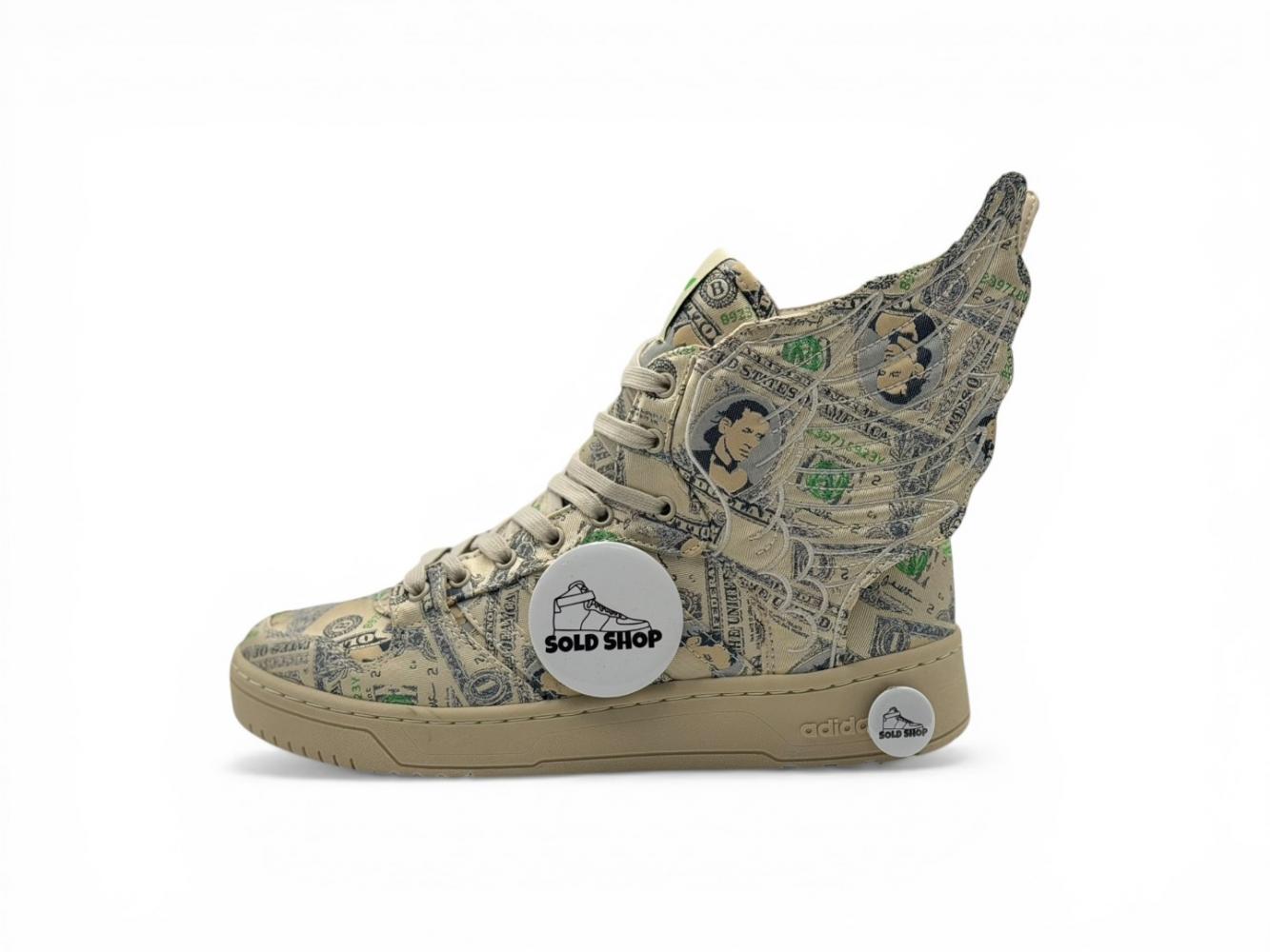 Кроссовки Jeremy Scott x Forum Wings 2.0 'Money' купить в Минске