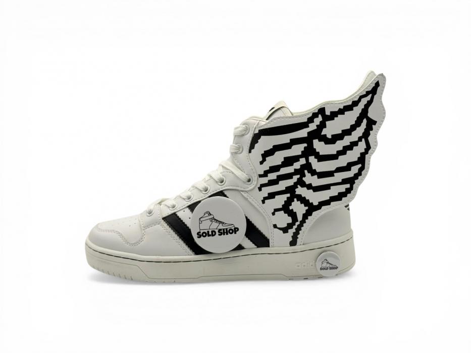 Кроссовки Jeremy Scott Wings 2.0 Pixel White