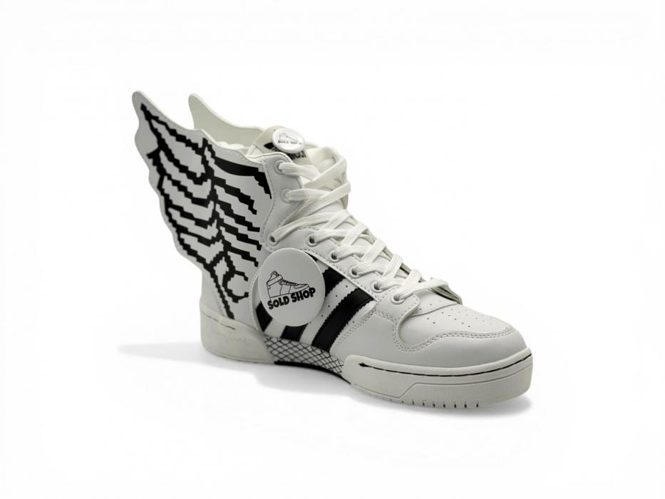 Кроссовки Jeremy Scott Wings 2.0 Pixel White