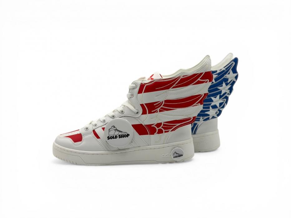 Кроссовки Jeremy Scott Wings 2.0  USA Flag