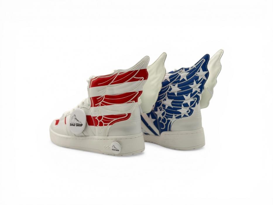 Кроссовки Jeremy Scott Wings 2.0  USA Flag