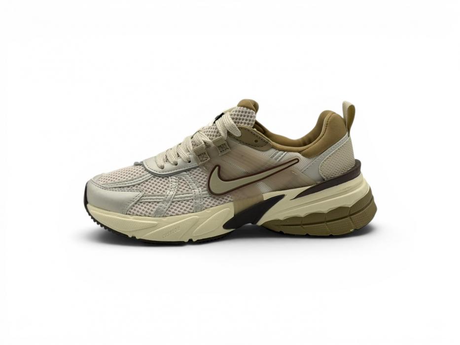 Кроссовки Nike V2K Run 'Light Greenish Brown Khaki Earth Light Bone'