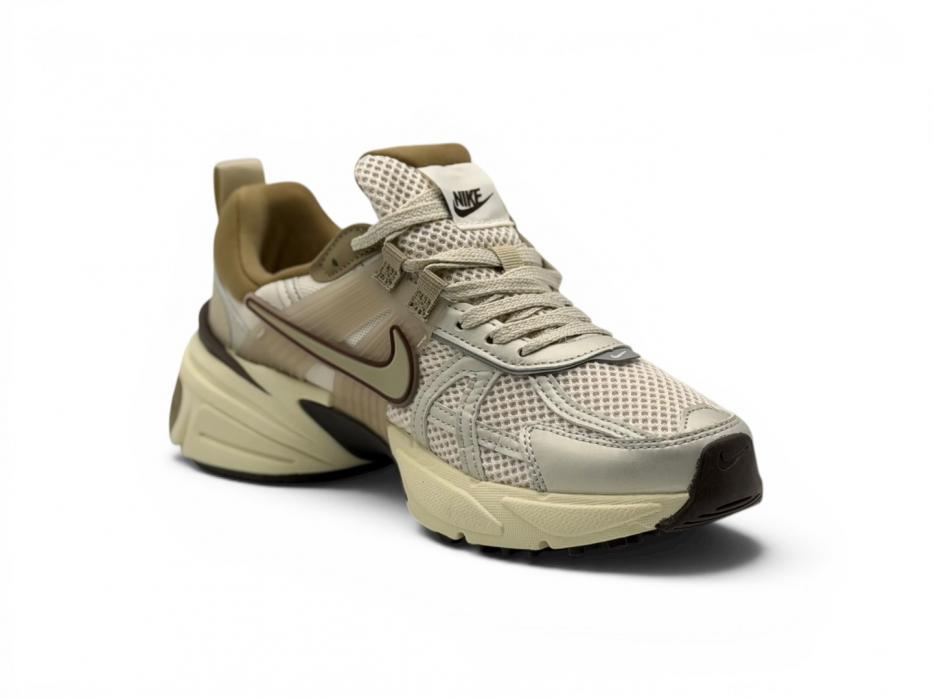 Кроссовки Nike V2K Run 'Light Greenish Brown Khaki Earth Light Bone'