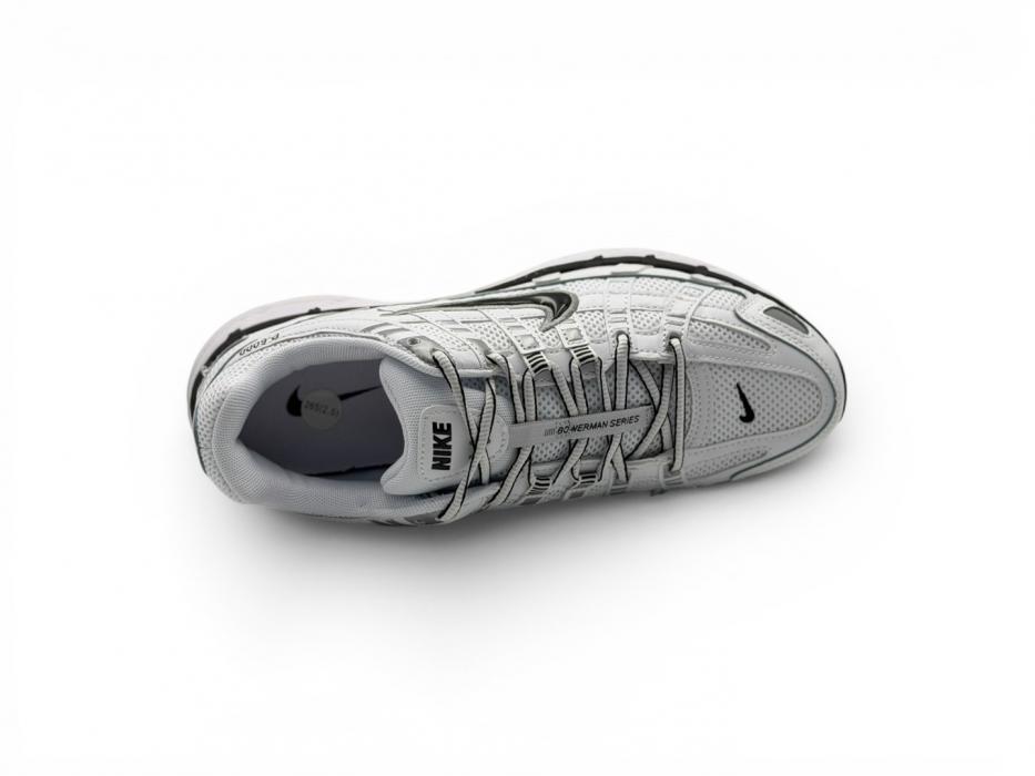 Кроссовки Nike P-6000 'White Metallic Silver Black'