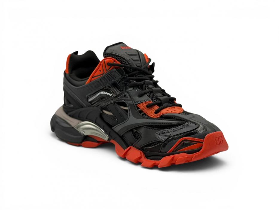 Кроссовки Balenciaga Track 2.0 Sneakers 'Black Red Grey'