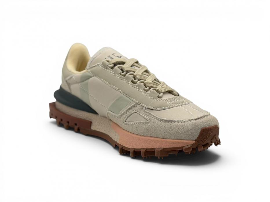 Кроссовки Lacoste Elite Active 'Light Grey/Ruby'