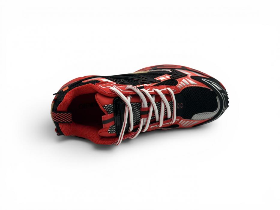 Кроссовки be right back OFF-WHITE 'Black Red'