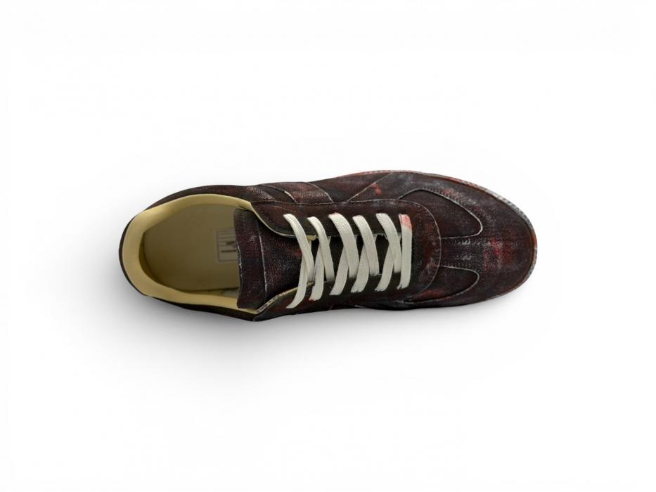 Кроссовки MAISON MARGIELA Replica blood  Grey/Red