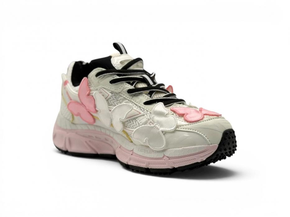 Кроссовки OFF-WHITE Be Right Back 'Pink White Butterflies'