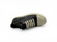 Кроссовки RICK OWENS SS26 TEMPLE EXTREME LOW SNEAKS IN BLACK/MILK