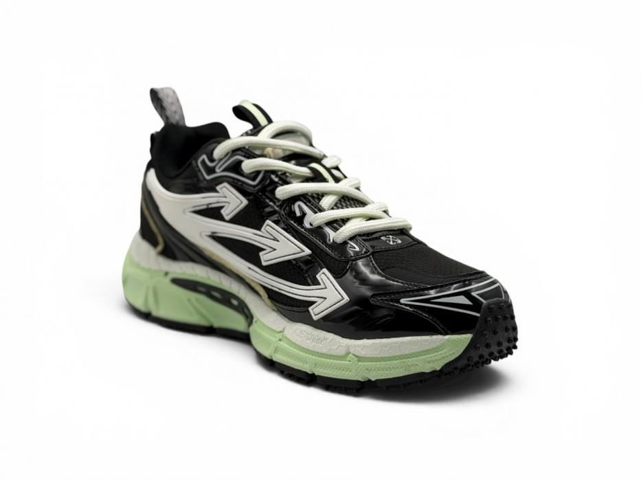 Кроссовки be right back OFF-WHITE Black Lime