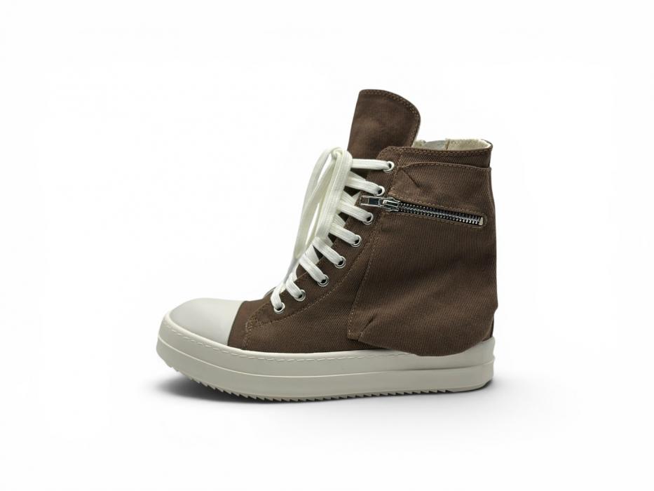 Кроссовки Rick Owens DRKSHDW Cargo Ramones 'Brown'