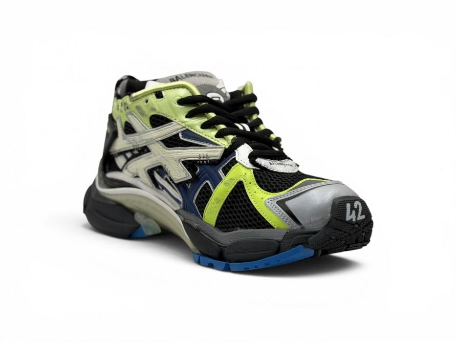 Кроссовки Balenciaga Runner Sneaker 'Grey Blue Green