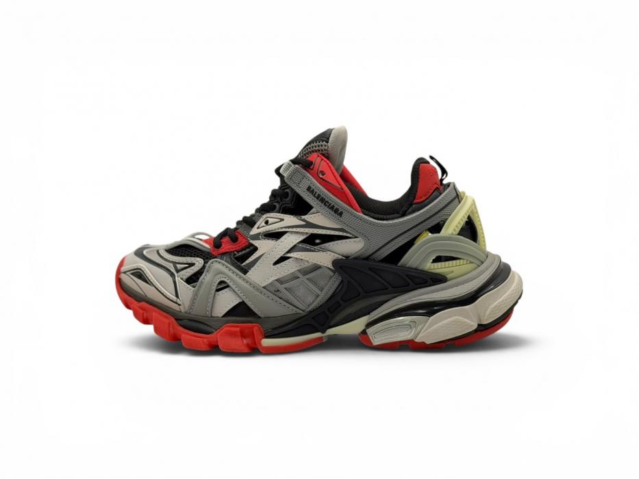 Кроссовки Balenciaga Track 2 Trainer 'Black Grey Red'