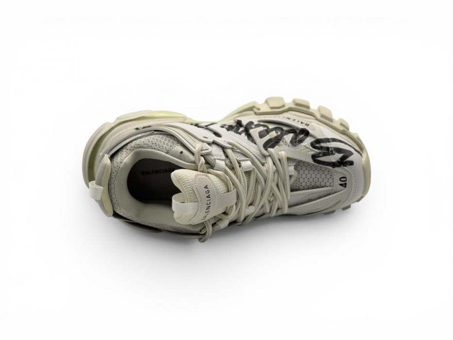 Кроссовки Balenciaga Track Signature sneakers 'White'