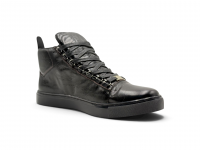 Кроссовки Balenciaga Arena High 'Black' Leather