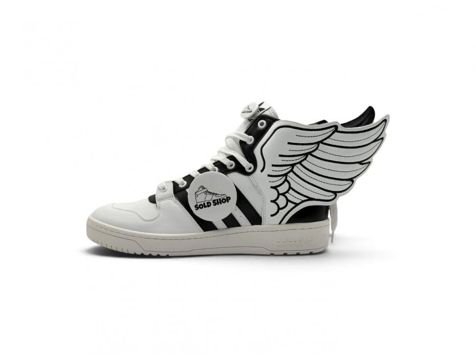 Кроссовки Jeremy Scott Wings 2.0 'White Black'