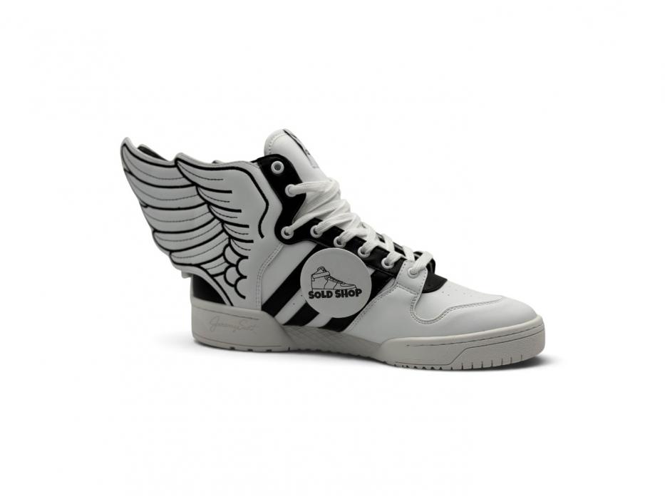 Кроссовки Jeremy Scott Wings 2.0 'White Black'