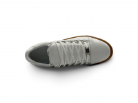 Кроссовки Balenciaga Arena Leather Sneakers Low 'White Gum'