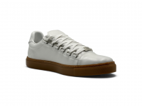 Кроссовки Balenciaga Arena Leather Sneakers Low 'White Gum'