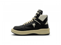 Кроссовки Converse Rick Owens x TURBOWPN Mid 'Black Cloud Cream'