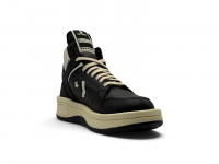 Кроссовки Converse Rick Owens x TURBOWPN Mid 'Black Cloud Cream'