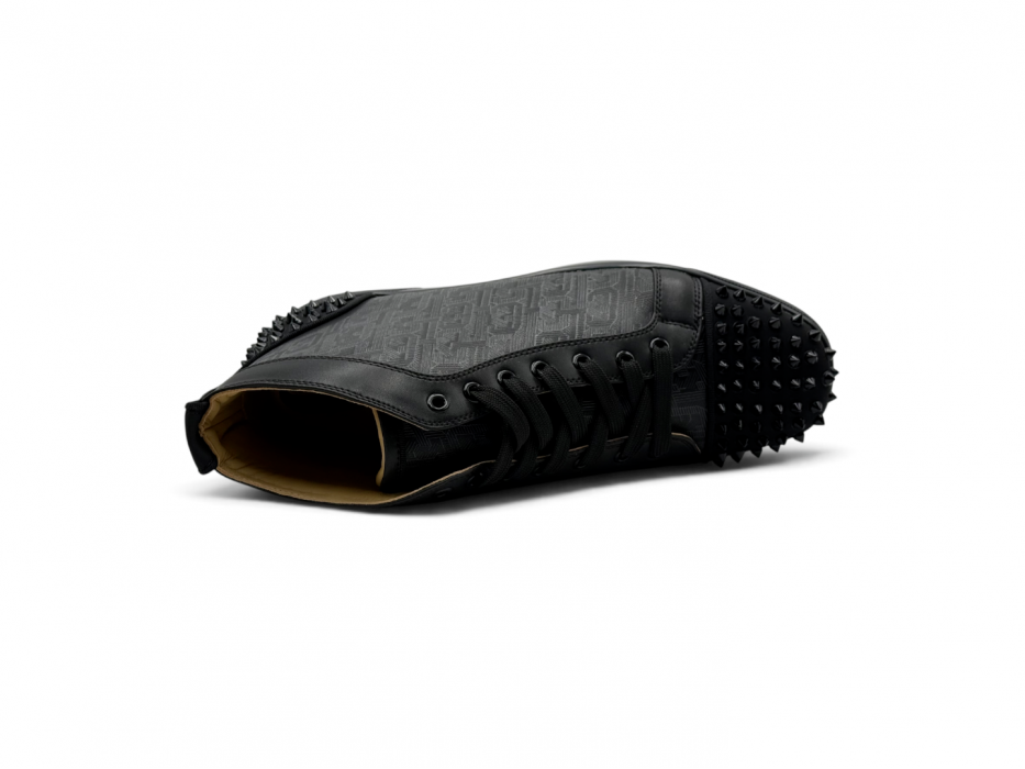 Кроссовки Christian Louboutin Spikes High Black