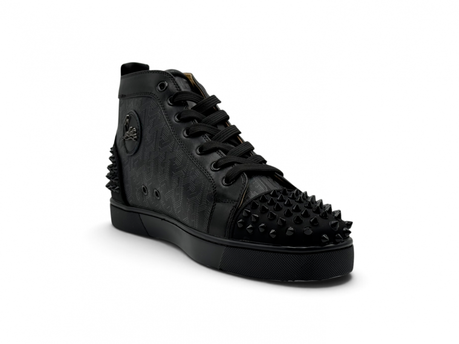 Кроссовки Christian Louboutin Spikes High Black