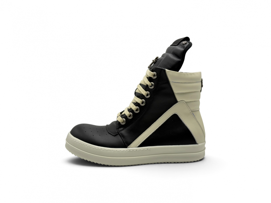 Кроссовки Rick Owens x Chrome Hearts Geobasket High-Top Sneakers