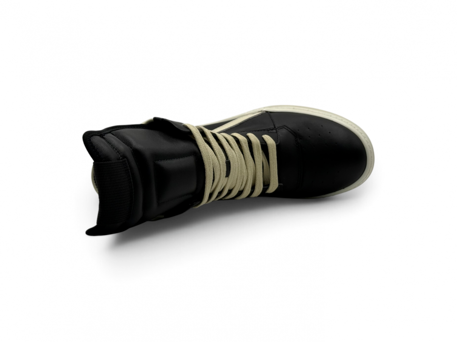 Кроссовки Rick Owens Geobasket High-Top Sneakers 'Black Milk'