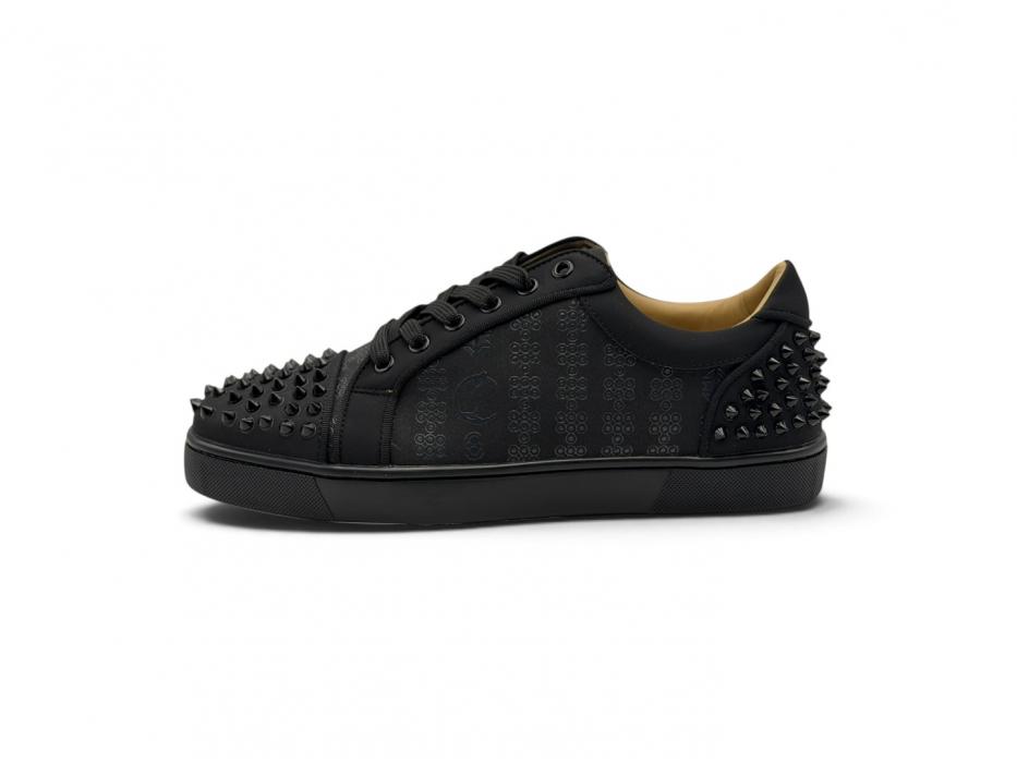 Кроссовки Christian Louboutin Louis Junior Spikes Calfskin Sneakers