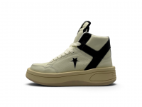 Кроссовки Converse Rick Owens x TURBOWPN Mid 'Beige Black'