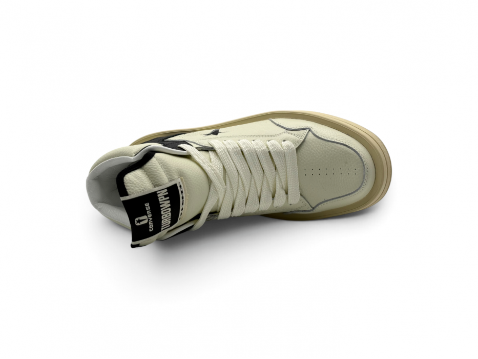 Кроссовки Converse Rick Owens x TURBOWPN Mid 'Beige Black'