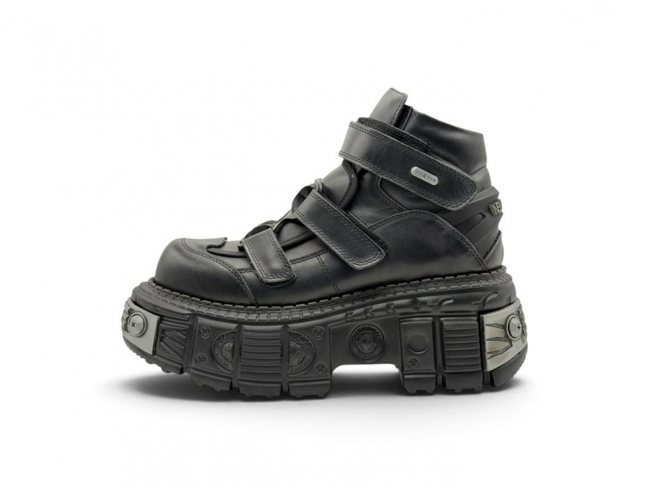 Кроссовки New Rock ANKLE BOOT 'BLACK TANK' M-WALL MID