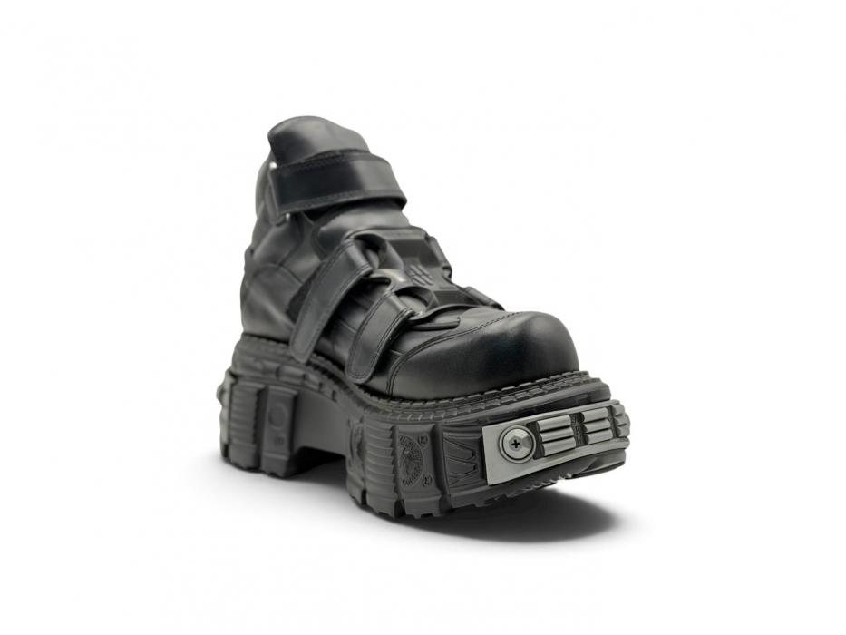 Кроссовки New Rock ANKLE BOOT 'BLACK TANK' M-WALL MID