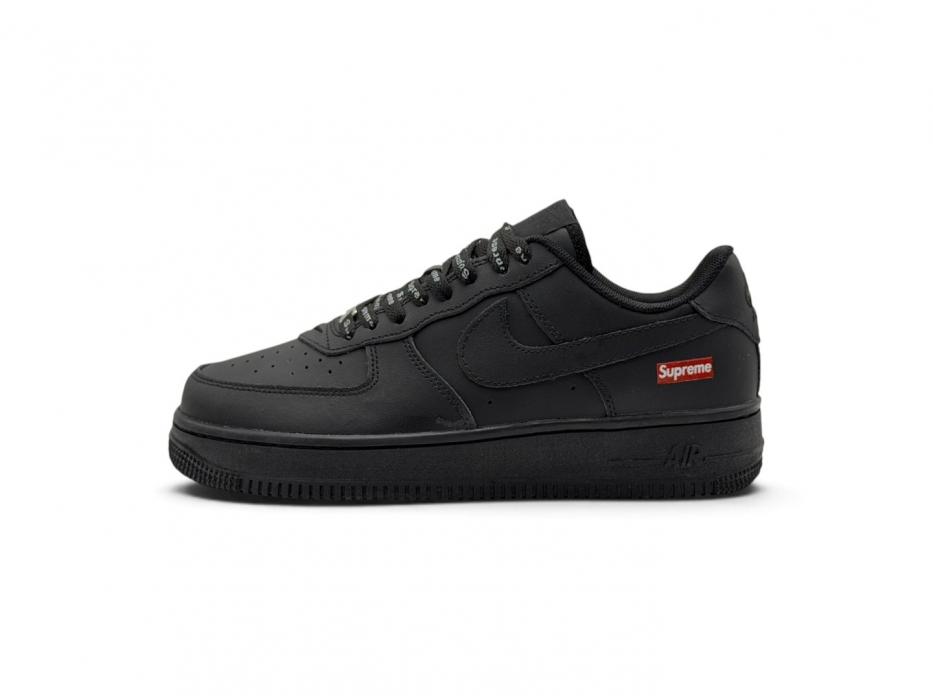Кроссовки Nike Air Force 1 Low x Supreme 'Box Logo - Black'