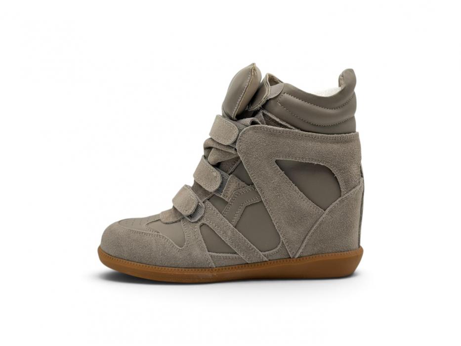 Кроссовки Isabel Marant Bekket Sneakers 'Beige leather'