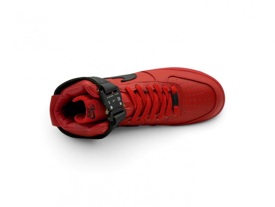 Кроссовки Nike x 1017 ALYX 9SM Air Force 1 High 'University Red'