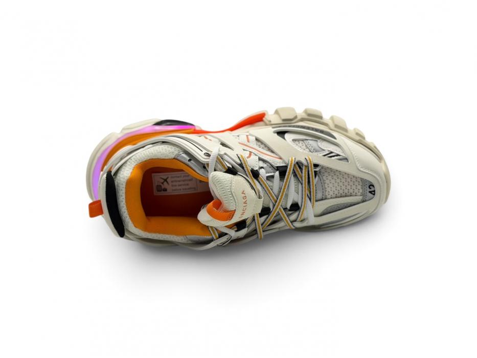 Кроссовки Balenciaga Track LED Trainer 'White Orange'