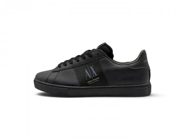 Armani Exchange Side Logo Patch 'Triple Black'